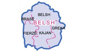 Harta e re territoriale e bashkisë Belsh