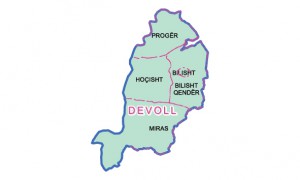Harta e re territoriale e bashkisë Devoll